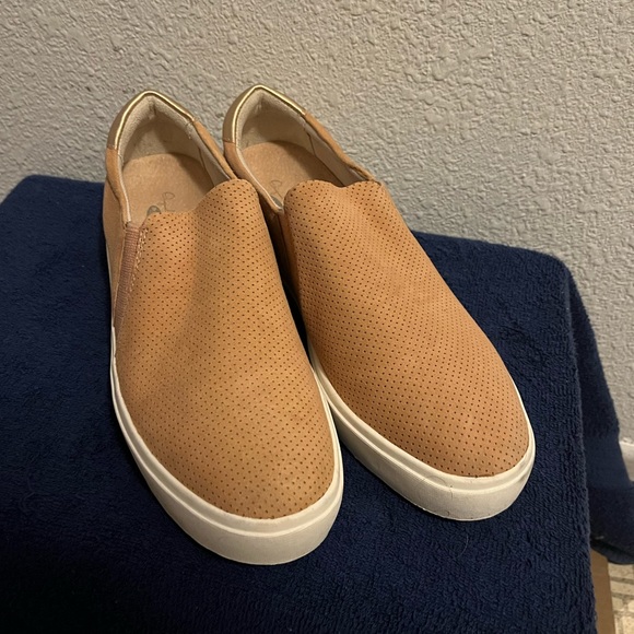 Dr. Scholl's Shoes - Dr. Scholl's Tan Slip-On Flats